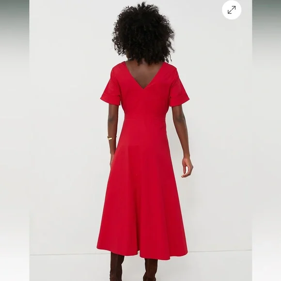 Tuckernuck Kate Maxi Dress in Red sz XXXL NWT - Picture 2 of 5